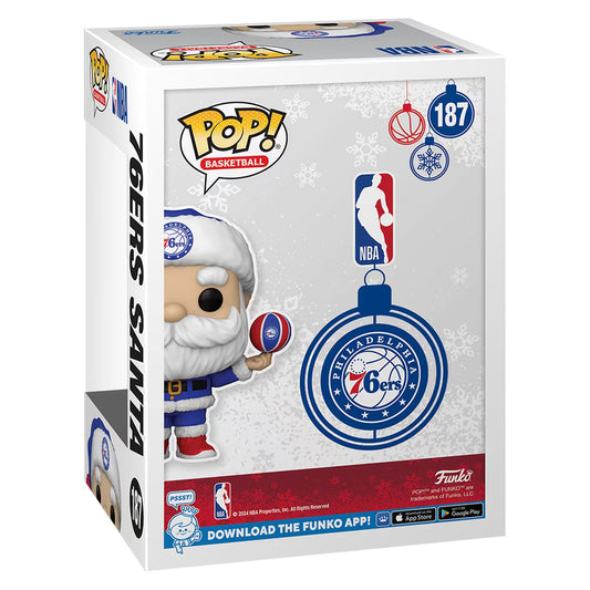 FUNKO POP - Philadelphia 76ers Santa Noël 2024 - N°187