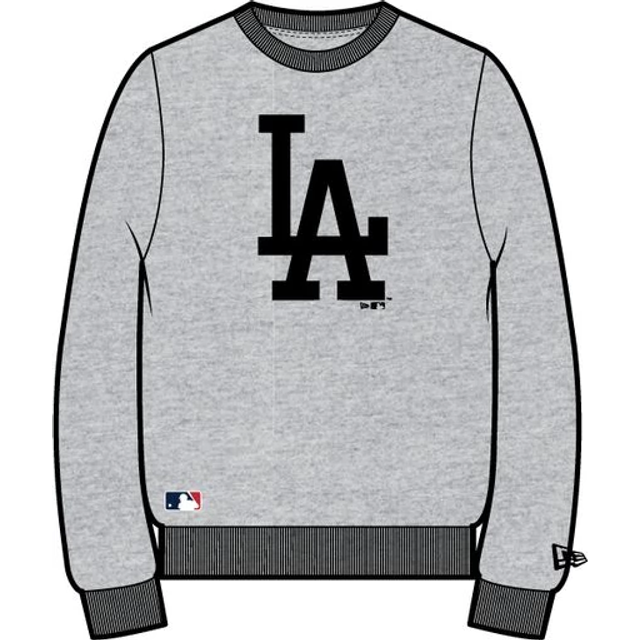 NEW ERA – Pull LA Dodgers MLB Gris – Réf. 60590533