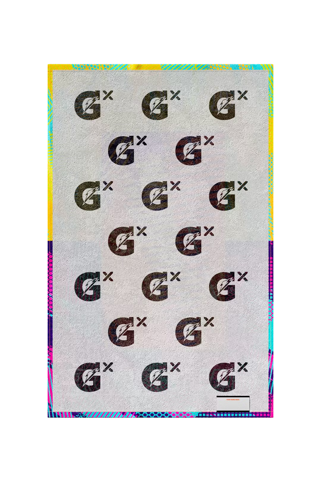 GATORADE - Serviette Sport Microfibre x GX ÉDITION Tropical