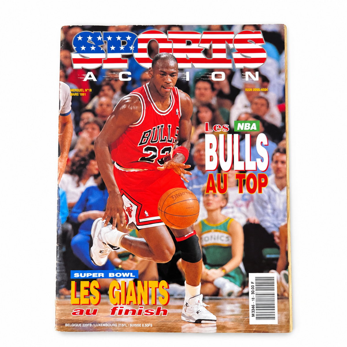 SPORTS ACTION - N°18 – Michael Jordan – Les Bulls au Top – Mars 1991