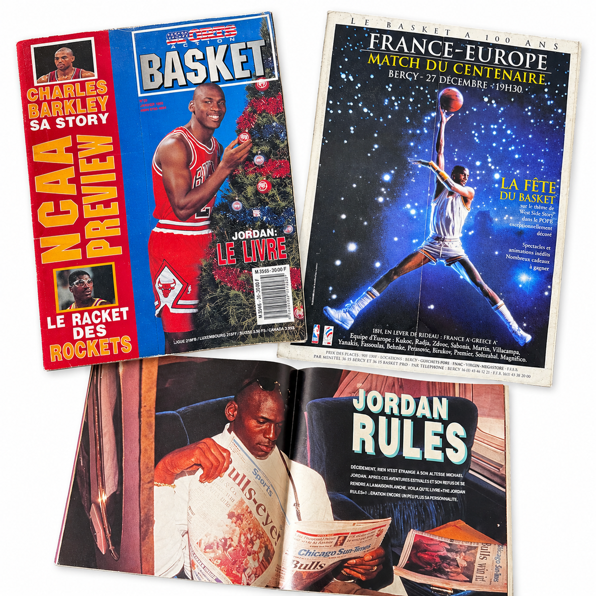 SPORTS ACTION - N°29 – Michael Jordan - Le Livre –  Christmas - Janvier 1992