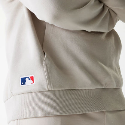 NEW ERA – Sweat à Capuche Oversize New York Yankees MLB Crème – Réf. 60675753