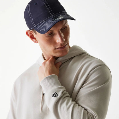 NEW ERA – Sweat à Capuche Oversize New York Yankees MLB Crème – Réf. 60675753