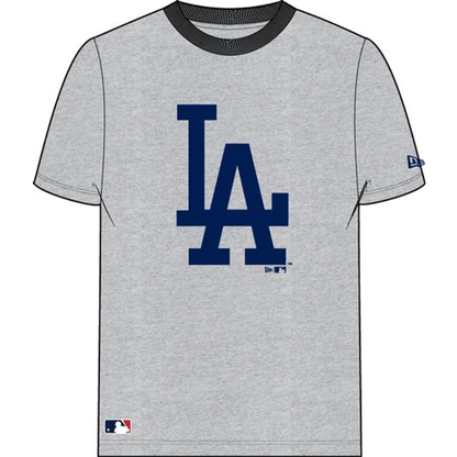 NEW ERA – T-shirt Regular LA Dodgers MLB Gris – 60590467