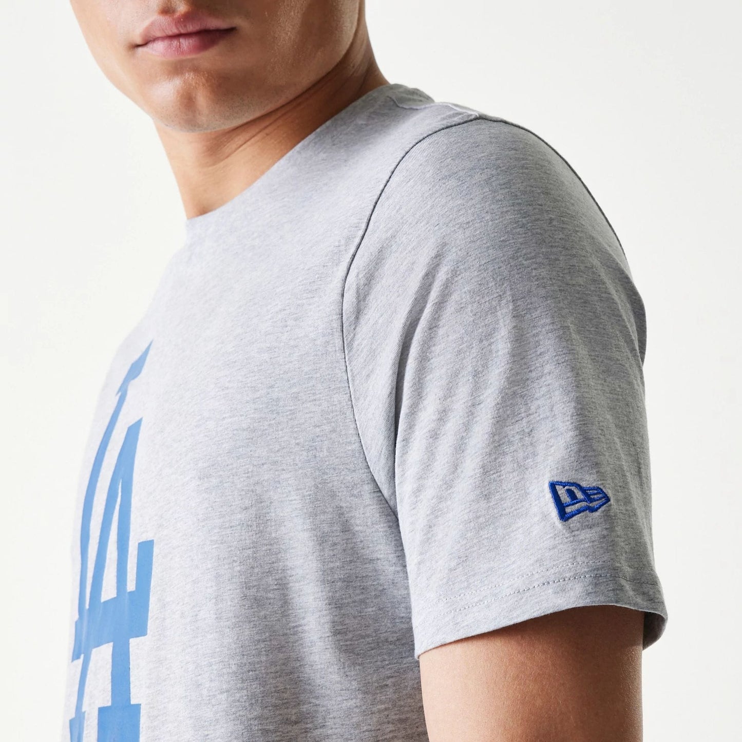 NEW ERA – T-shirt Regular LA Dodgers MLB Gris – 60590467