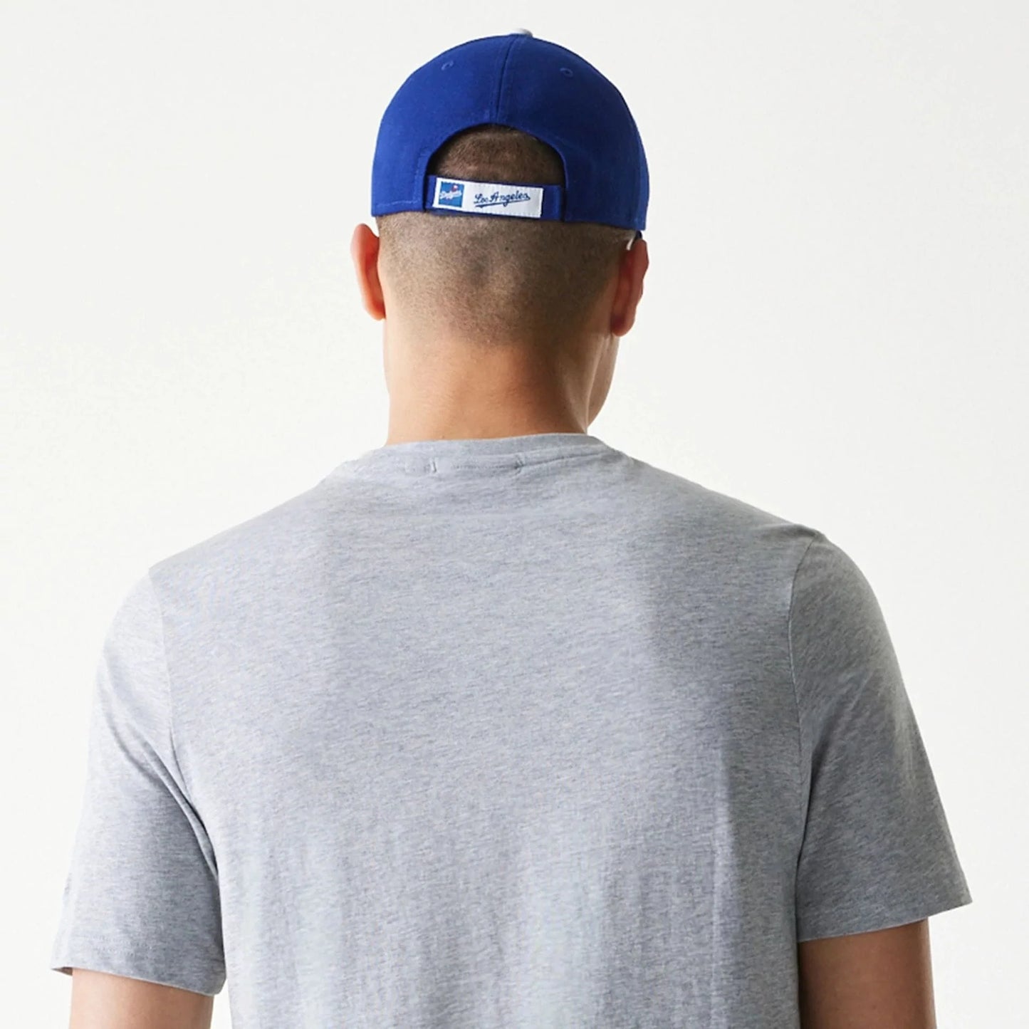 NEW ERA – T-shirt Regular LA Dodgers MLB Gris – 60590467
