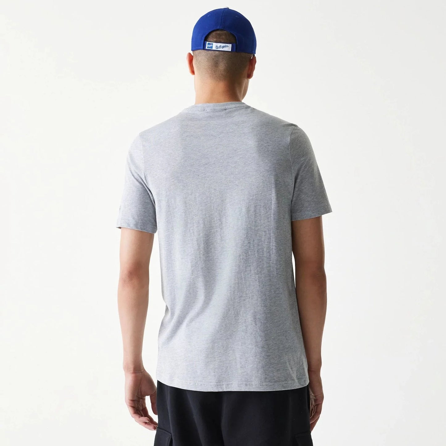 NEW ERA – T-shirt Regular LA Dodgers MLB Gris – 60590467