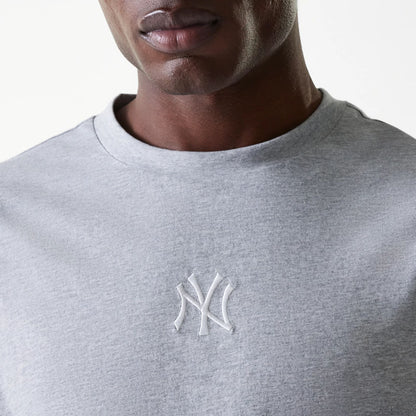 NEW ERA – T-shirt Oversize New York Yankees MLB Gris – 60675750