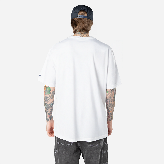 New Era - T-shirt New York Yankees MLB Throwback Prep - Blanc