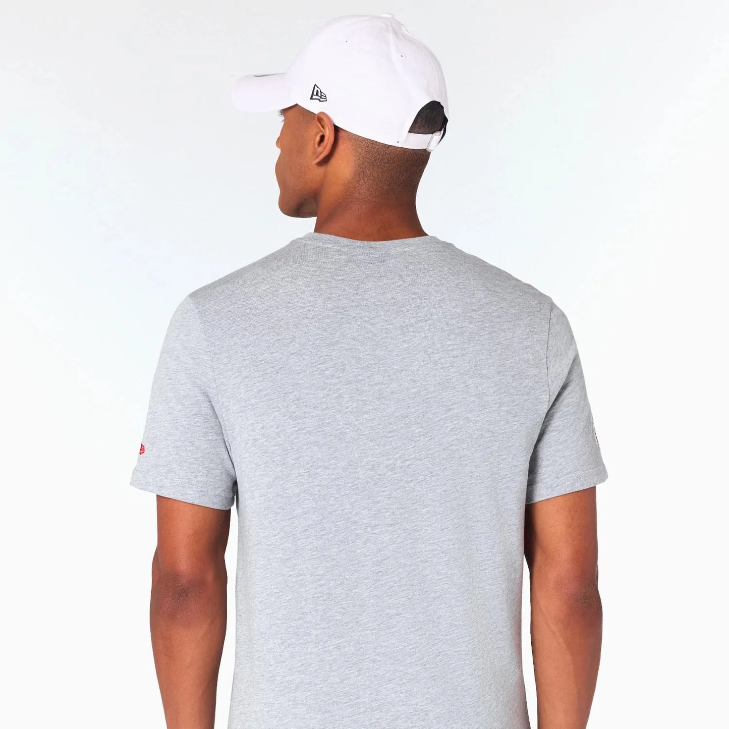 NEW ERA - Tee-Shirt Gris NFL Shield Logo - 60504507