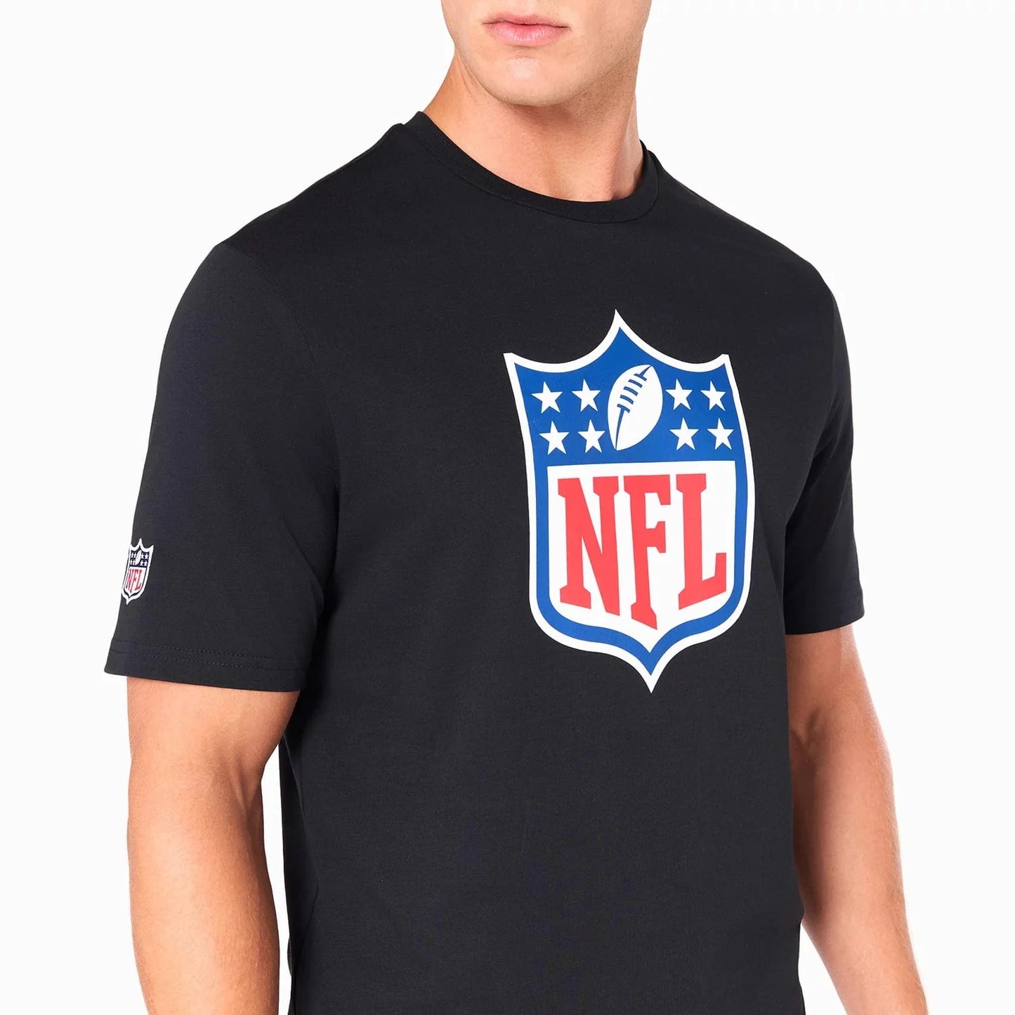 NEW ERA - Tee-Shirt Noir NFL Shield Logo - 60504495