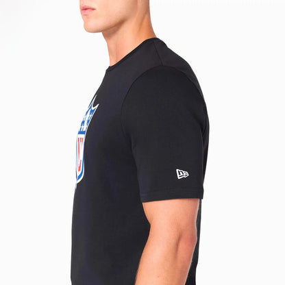 NEW ERA - Tee-Shirt Noir NFL Shield Logo - 60504495