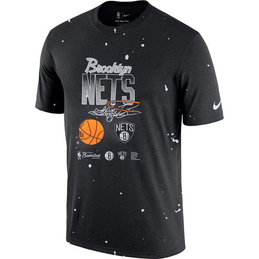 NIKE – Tee shirt Brooklyn Nets Courtside Splatter – 4362698