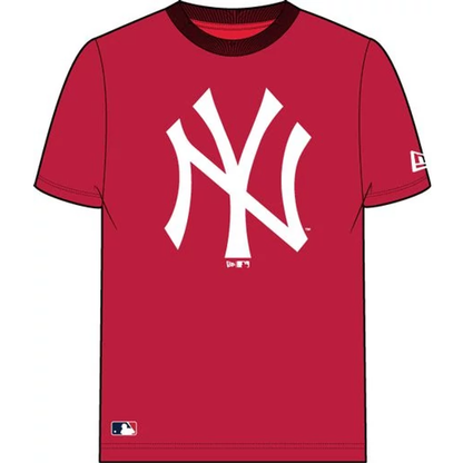 NEW ERA – T-shirt Regular New York Yankees MLB Rouge – 60590462