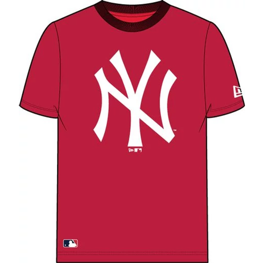 NEW ERA – T-shirt Regular New York Yankees MLB Rouge – 60590462