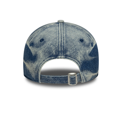 NEW ERA - Casquette Femme LA Dodgers 9TWENTY Denim Bleu Strapback 60758965