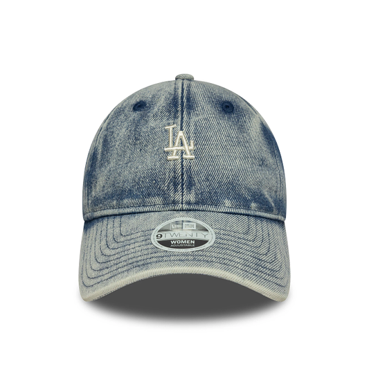 NEW ERA - Casquette Femme LA Dodgers 9TWENTY Denim Bleu Strapback 60758965