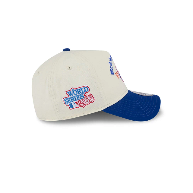 NEW ERA - Casquette New York Mets 9FORTY A-Frame Snapback Blanc 60766785