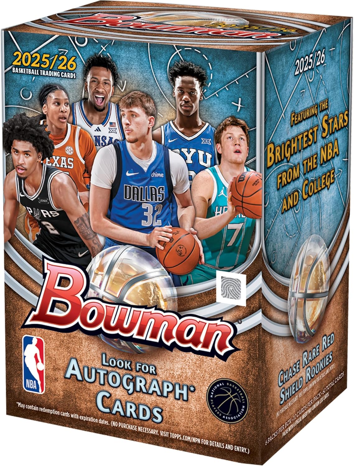 TOPPS - Bowman Basketball 2025-26 Value Box Import USA