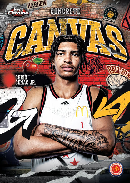 Topps - Chrome® McDonald’s All-American Basketball 2026 – Mega Box