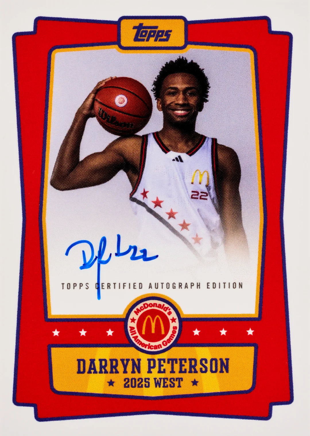Topps - Chrome® McDonald’s All-American Basketball 2026 – Mega Box