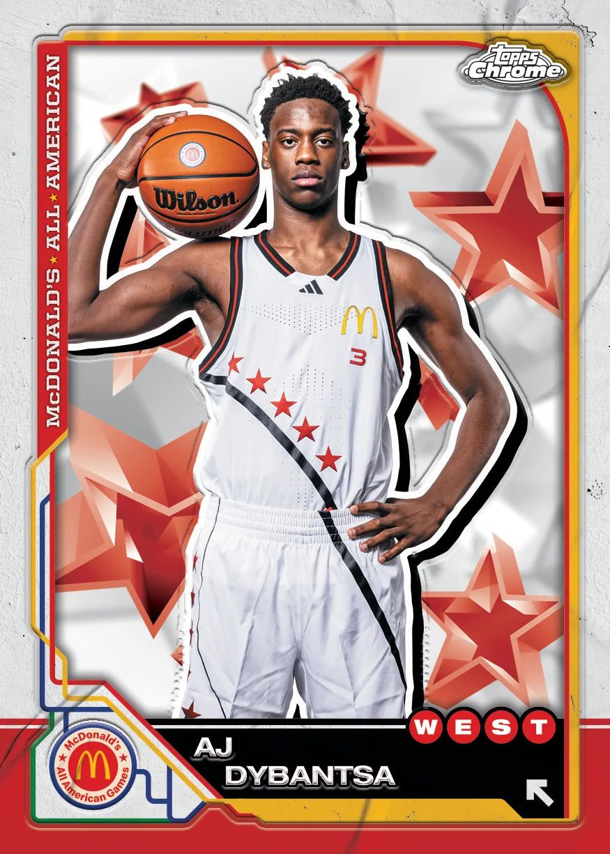 Topps - Chrome® McDonald’s All-American Basketball 2026 – Mega Box