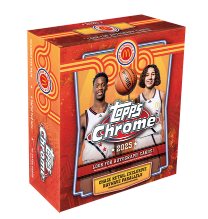 Topps - Chrome® McDonald’s All-American Basketball 2026 – Mega Box
