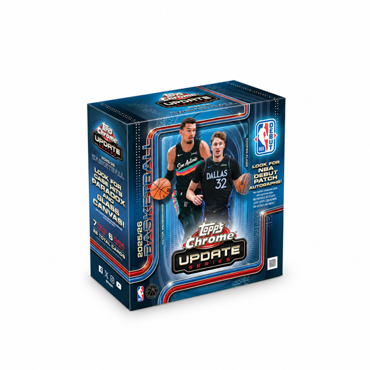 TOPPS - Chrome Updates Basketball 2025-26 – Mega Box NBA