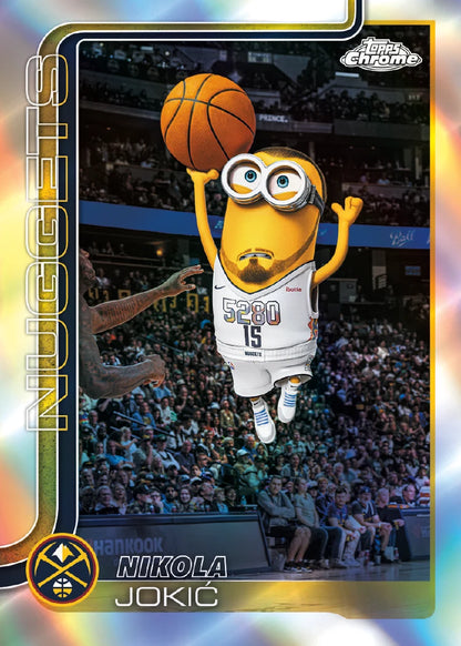 TOPPS - Chrome Updates Basketball 2025-26 – Mega Box NBA