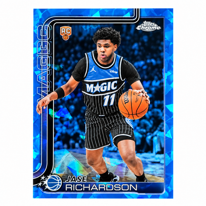 TOPPS - Carte Jase Richardson RC Blue Sapphire #175 – Orlando Magic