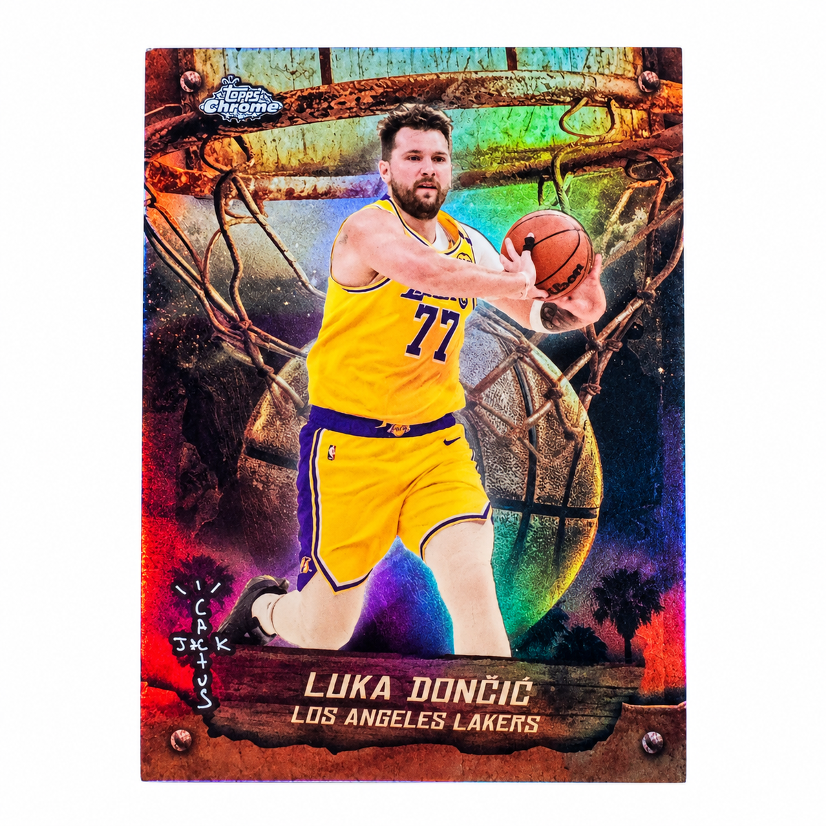 TOPPS - Carte Luka Dončić Los Angeles Lakers – AstroVision – CASE HIT SSP
