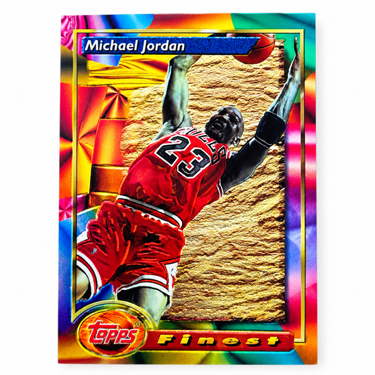 TOPPS - Carte Michael Jordan #1 – Finest 1994-95 – Chicago Bulls – NBA