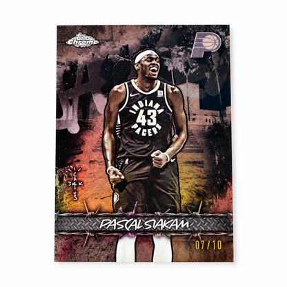 TOPPS – Carte Pascal Siakam Jacked Up /10 – Cactus Jack 2025-26 – Indiana Pacers