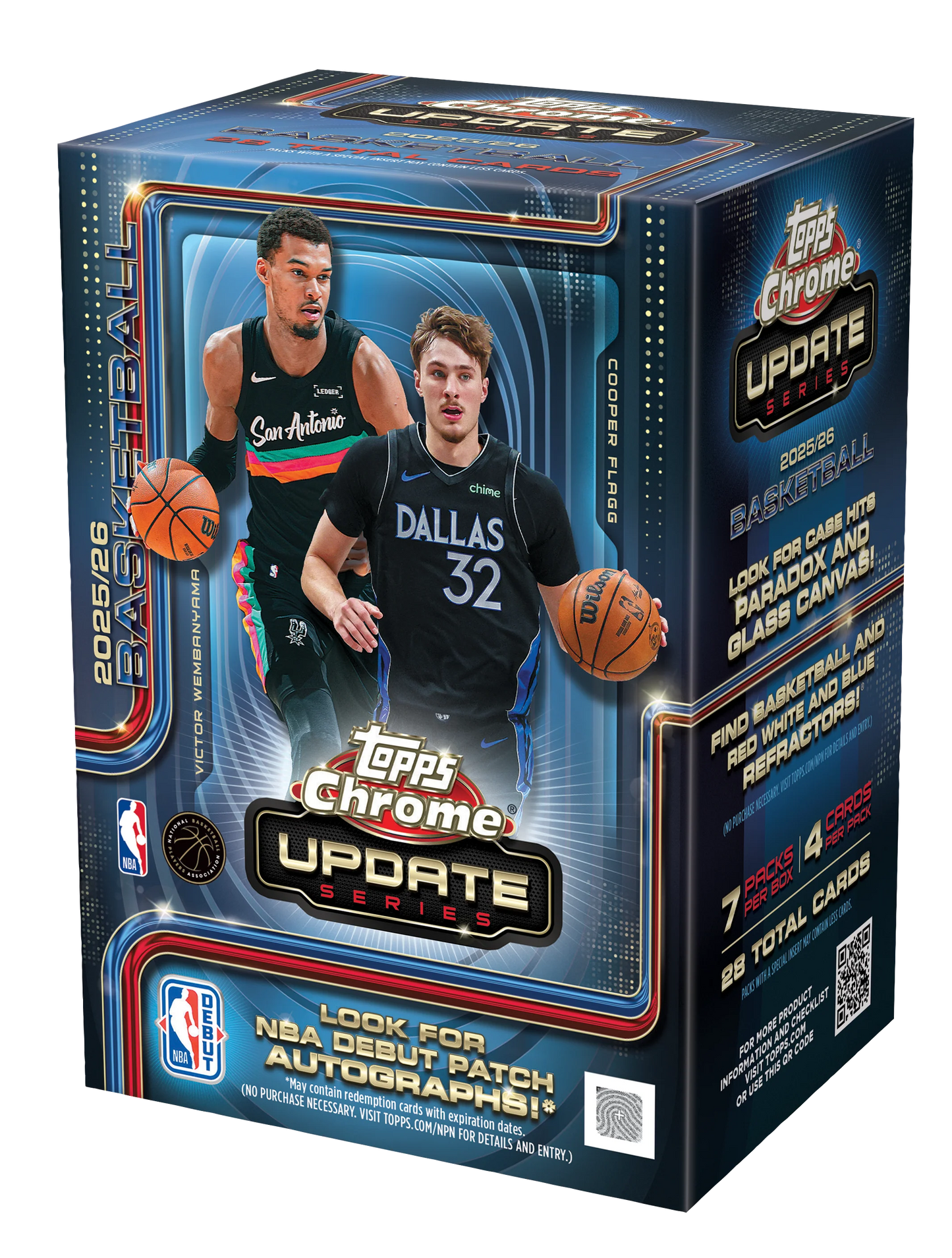TOPPS - Chrome Updates Basketball 2025-26 – Value Box NBA