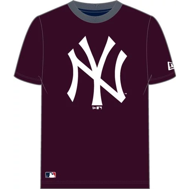 NEW ERA – T-shirt New York Yankees MLB Violet Foncé – Réf. 60590463
