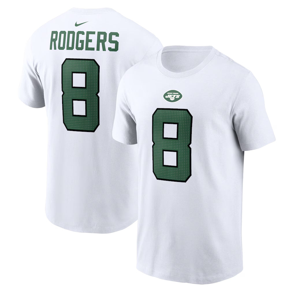 NIKE - T-Shirt Aaron Rodgers New York Jets Blanc – 200059417