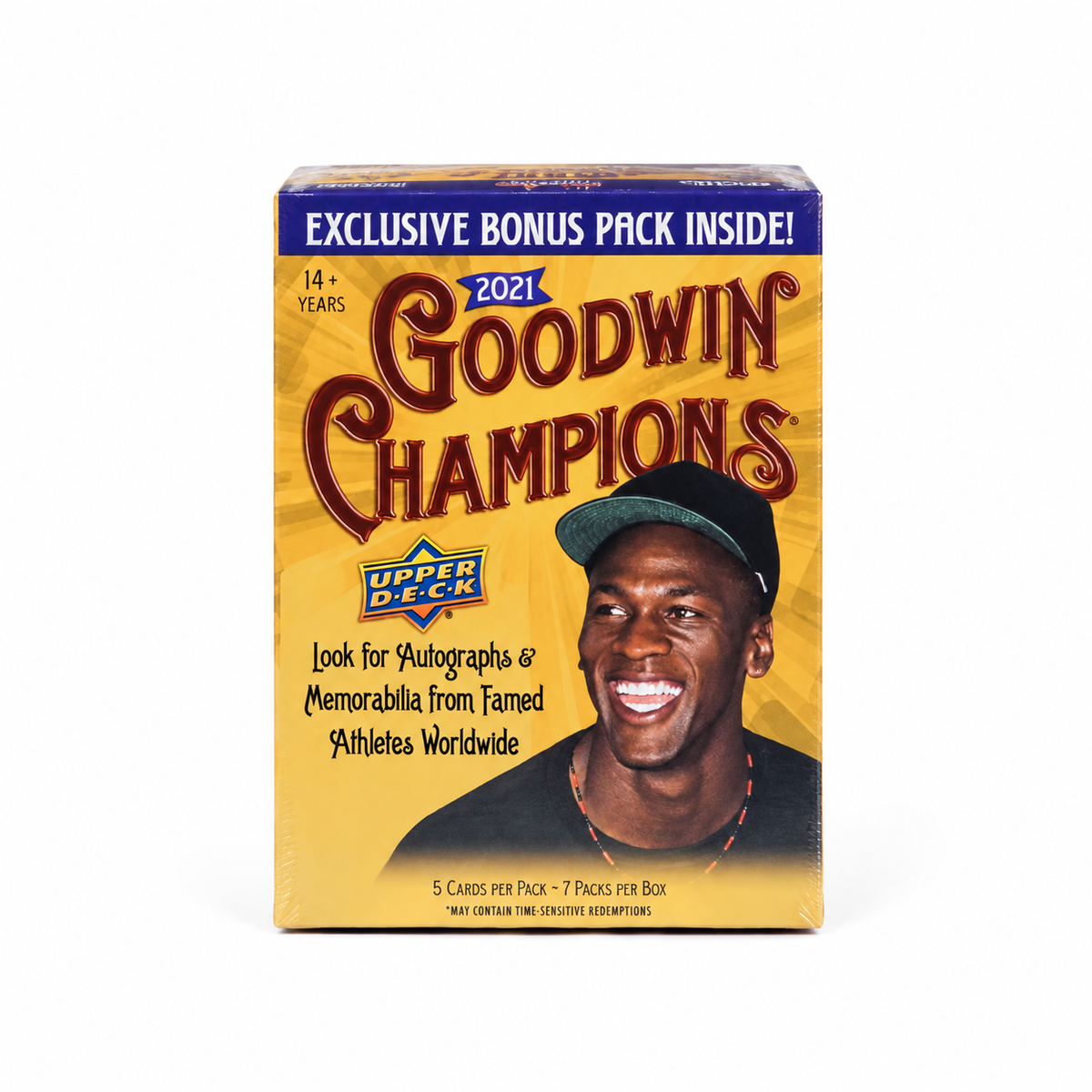 UPPER DECK - Blaster Box Goodwin Champions 2021 - 7 paquets - 35 cartes